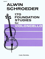 O2471 - 170 Foundation Studies for Cello - Volume 3