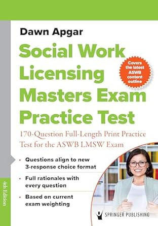 Social Work Licensing Masters Exam Practice Test