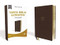RVR60 Santa Biblia Ultrafina Letra Grande Leathersoft Cafe