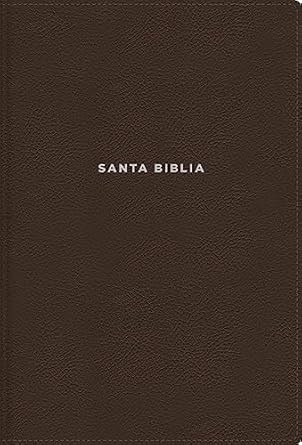 NVI Biblia de Estudio actualizada Revision 2022 Leathersoft