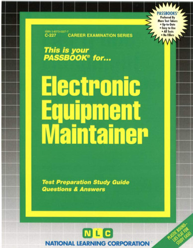 Electronic Equipment Maintainer Electronic Equipment Maintainer