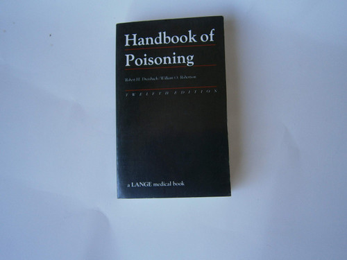 Handbook of Poisoning