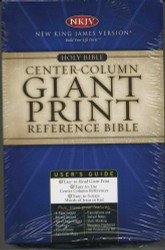 Nelson Classic Giant Print Center-column Reference Bible