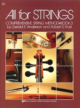 80CO - All for Strings Book 3 - Cello