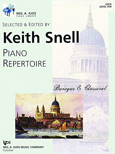 GP610 - Piano Repetoire