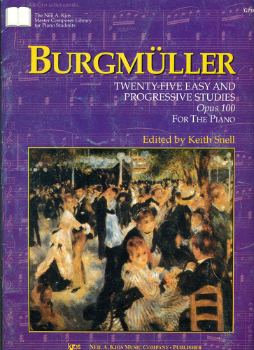 GP385 Twenty Five Easy and Progressive Studies Opus 100
