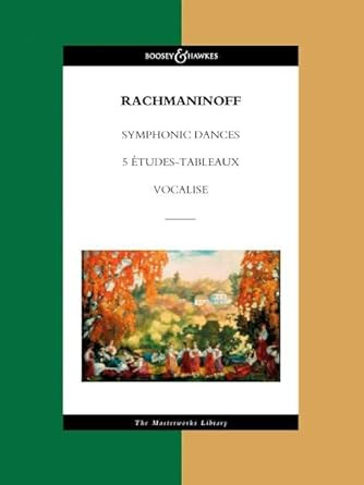 Symphonic Dances 5 Etudes Tableaux Vocalise