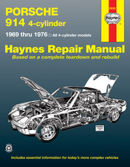 Porsche 914 4-cylinder Automotive Repair Manual 1969-1976