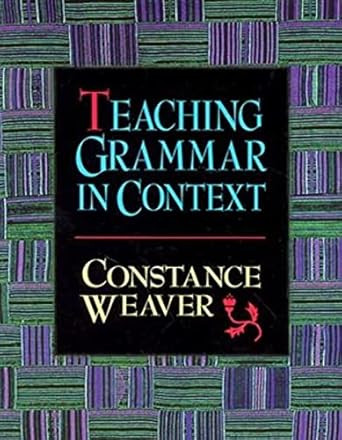 Teaching Grammar in Context