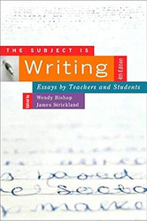 The Subject Is Writing