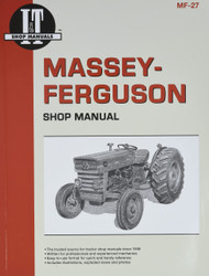 Massey Ferguson Shop Manual Models MF135 MF150 & MF165
