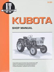 Kubota Shop Manual