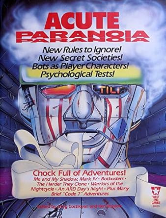 Acute Paranoia (Paranoia RPG)