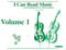 I Can Read Music: For Cello Volume I