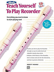 Alfred's Teach Yourself to Play Recorder
