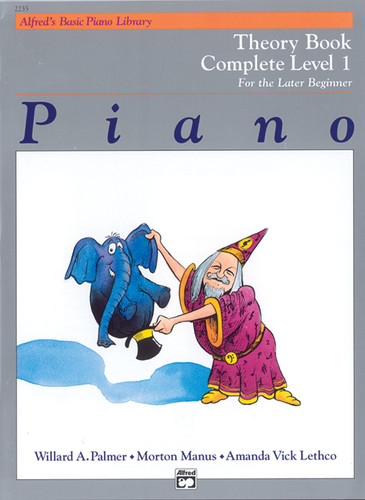 Alfred's Basic Piano Library Theory Complete Book 1 For the
