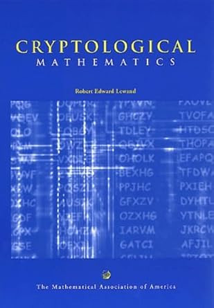 Cryptological Mathematics
