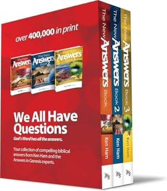 New Answers Book Box Set (Volume 1-3)