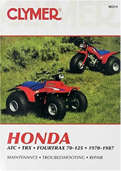 Clymer Honda ATC TRX Fourtrax 70-125 1970-1987