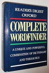 Reader's Digest Oxford Complete Wordfinder