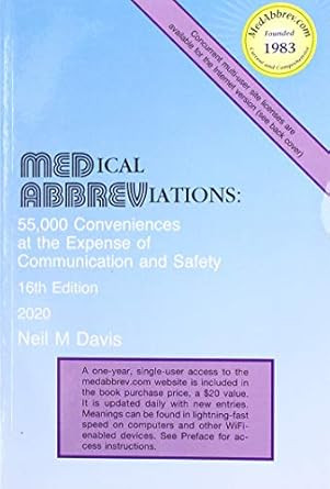 Medical Abbreviations