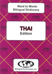 Thai edition Word To Word Bilingual Dictionary