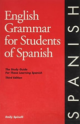 English Grammar for Students of Spanish