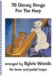 76 Disney Songs for the Harp Arranged by Sylvia Woods | Harp