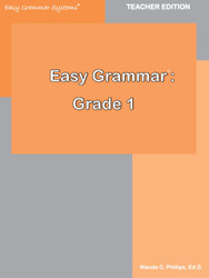 Easy Grammar - Grade 1 Teacher Edition