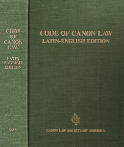 Code of Canon Law: Latin-English Edition