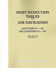 Sight Reduction Tables for Air Navigation Vol. 2