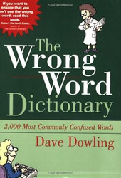 The Wrong Word Dictionary