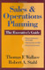 Sales And Operations Planning