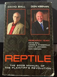 Reptile: The 2009 Manual of the Plantiff's Revolution
