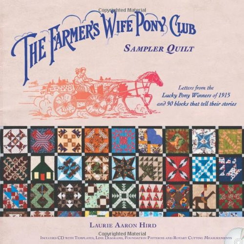 The Farmer's Wife Pony Club Sampler Quilt