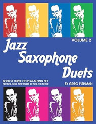 Jazz Saxophone Duets - Volume 2 by Greg Fishman