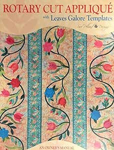 Rotary Cut Applique with Leaves Galore Templates