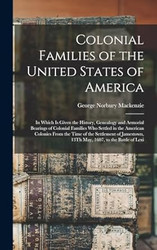 Colonial Families of the United States of America