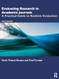 Evaluating Research in Academic Journals