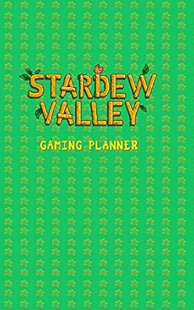 Stardew Valley Gaming Planner and Checklist