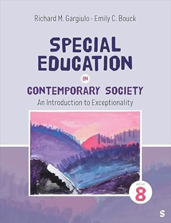 Special Education in Contemporary Society