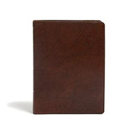 Holman KJV Study Bible Full-Color Brown Bonded Leather Indexed
