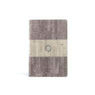 KJV Essential Teen Study Bible Weathered Grey LeatherTouch