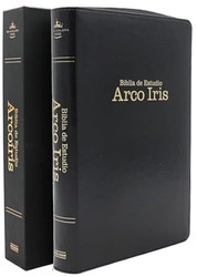 Biblia de Estudio Arco Iris Reina Valera 1960 con Cierre e