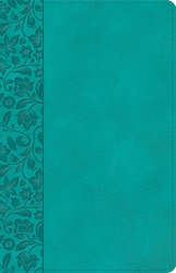 NASB Large Print Personal Size Reference Bible Teal
