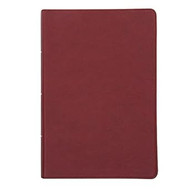 NASB Giant Print Reference Bible Burgundy LeatherTouch Red