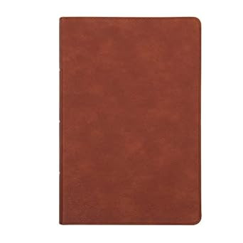 NASB Giant Print Reference Bible Burnt Sienna LeatherTouch Red NASB Giant Print Reference Bible Burnt Sienna LeatherTouch Red