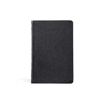 KJV Thinline Bible Black Genuine Leather Red Letter Pure
