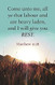 Come Unto Me Bulletin