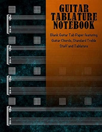 Guitar Tablature Notebook